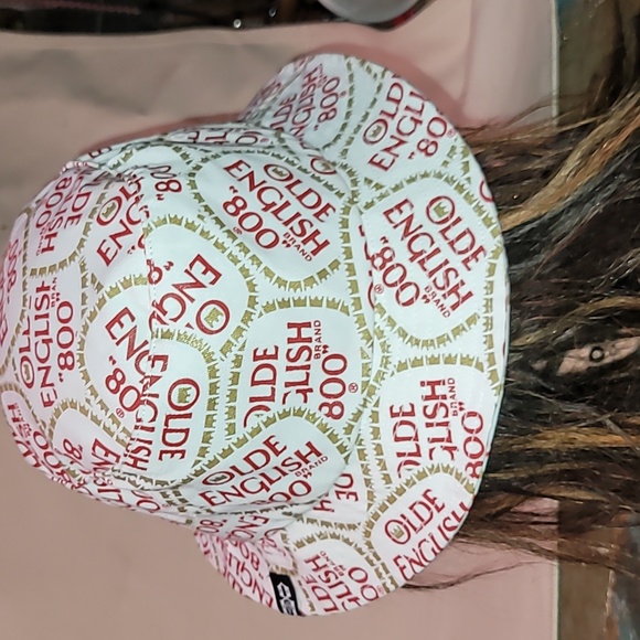 Made in USA. RARE. Rebel8. Olde English 800. Streetwear bucket hat. - Picture 5 of 13
